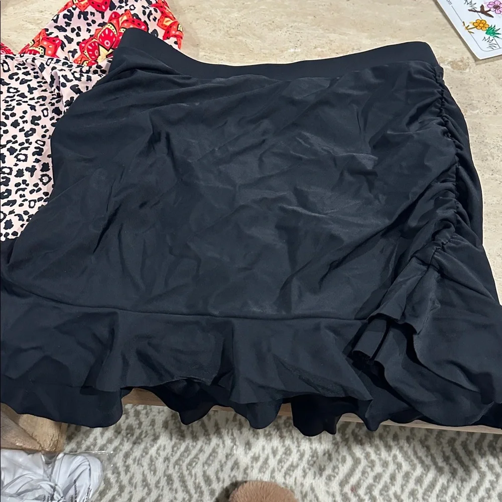 Womens Tankini Swimsuits Two piece Tummy Control Bathing Suit Modest NWT Size M - Picture 4 of 4